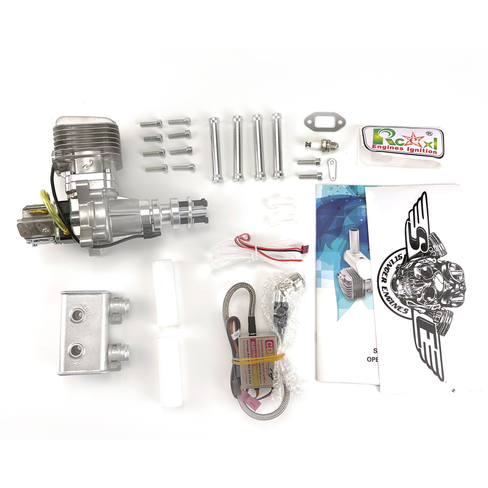 Motorcycle Cylinder - Marka RCGF Stinger 35CC RE Motor