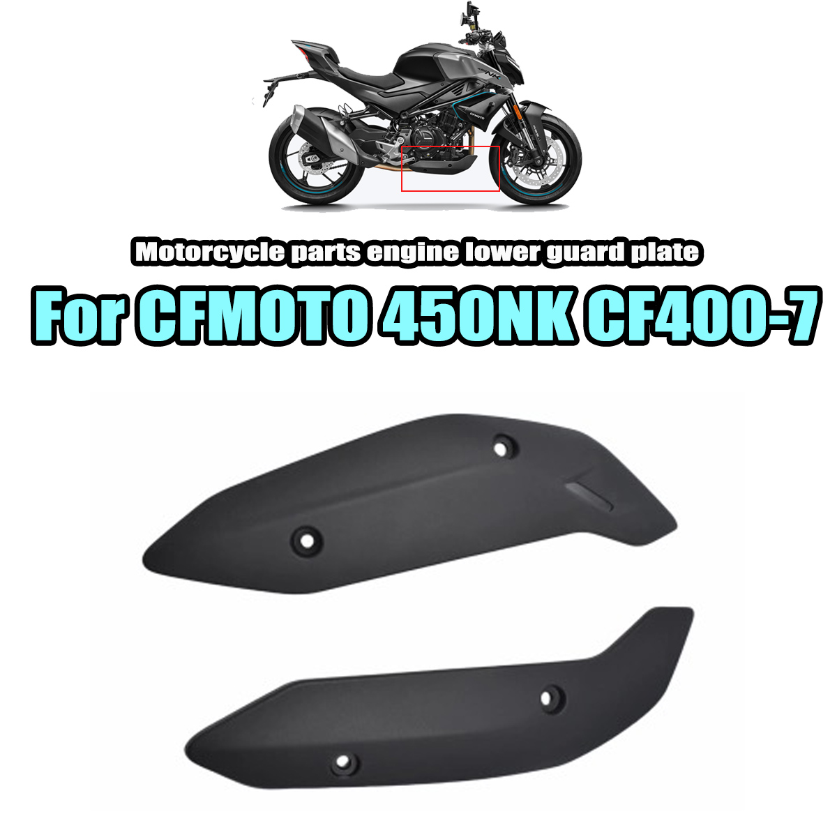 Motorcycle Engine Parts - CFMOTO 450NK NK450 CF400-7 için uygun
