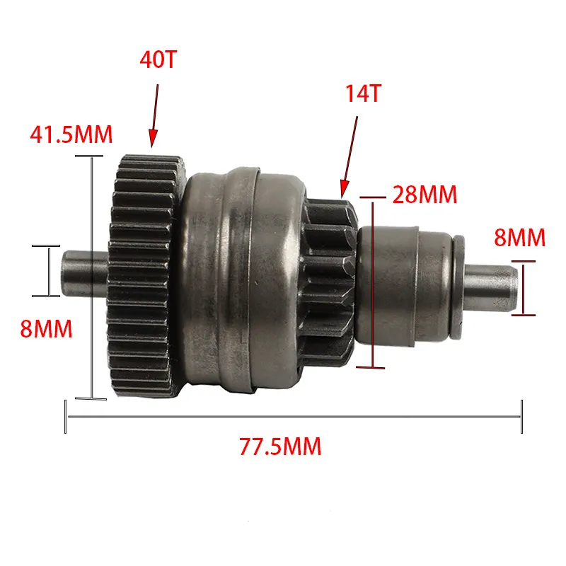 Hengjian Z300 EXC 300 için mot - Motorcycle Starter Motor incelemesi ve fiyatı